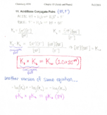 CH 1020 Chapter 15 - Acid/Base Equilibria (Part 2)