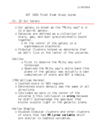 Final Exam Study Guide 