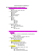 BIL 150 lecture 14/15 notes