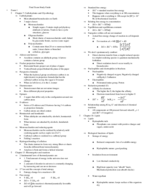 Biochemistry Final Exam Study Guide