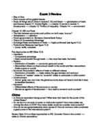 Final Exam Review