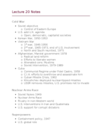 Lecture 20 Notes
