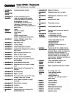 Final Exam Study Guide
