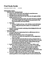 Children's Literature Final Exam Study Guide