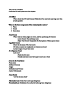 CJC 250 - Final Exam