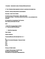 Final Class Notes 