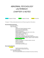 Chapter 13 Notes