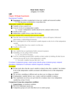 Final Study Guide