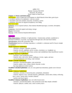 Final Exam Study Guide