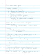 Final exam Study guide Probability 