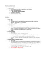 ENG 202 - Final Study Guide