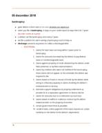 FIN 240 Week 15 Class Notes