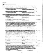 Test one study guide