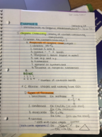 Week One Intro to Organic Chem Notes