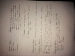 Week 1 notes