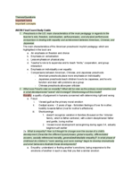 AN290 Final Exam Study Guide