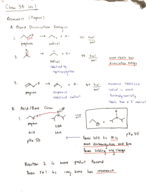 Chem 3B, Week 1 Notes