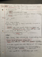 Class and reading notes...week 1