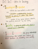 Sociological Perspective