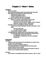 Media Ethics Week 1 Notes