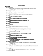 COM 114 Chapter 1 Notes 
