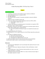 BIOL 3310: Cellular Physiology