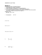 MTH 1112 Test 1 study guides