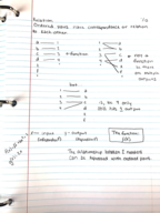 Math 1101 Week 1 Notes: Functions