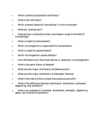 micro questions