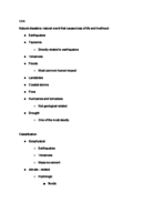geology week 1 class notes 