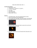 Planets stars and galaxies week 1 of notes