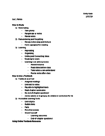 Week 1 notes 