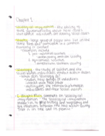 Chapter 1 Week 1 Notes