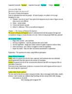 PSYC 333 - Class Notes for January 8th & 10th