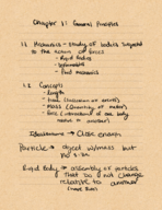 Mae 241 week 1 notes