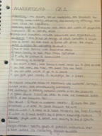 Marketing Chapter 1 Notes