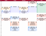 Schedule 2019