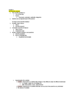 Chapter 1: The Scientific Medhod