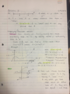 Calculus 1 - week 1 notes
