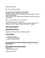 Why do we need Government?