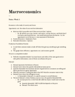 Econ 102: week 1