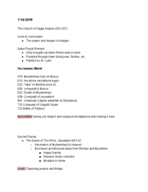 ARH, Week 2 notes