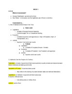 American Government 1101 