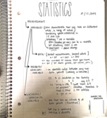 STATISTICS WEEK 1- MEASUREMENTS