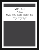 Math 141 Week 1 notes 