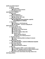 Ch.1 The Science of Development Class Notes