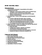 BA 354 - Class Notes - Week 2