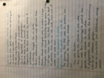 Bio 1107 first week notes 
