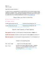 Chemistry 122 Week 1-3 Notes