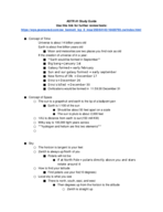 ASTR1010, Test 1 Study Guide